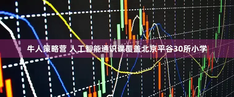 牛人策略营 人工智能通识课覆盖北京平谷30所小学